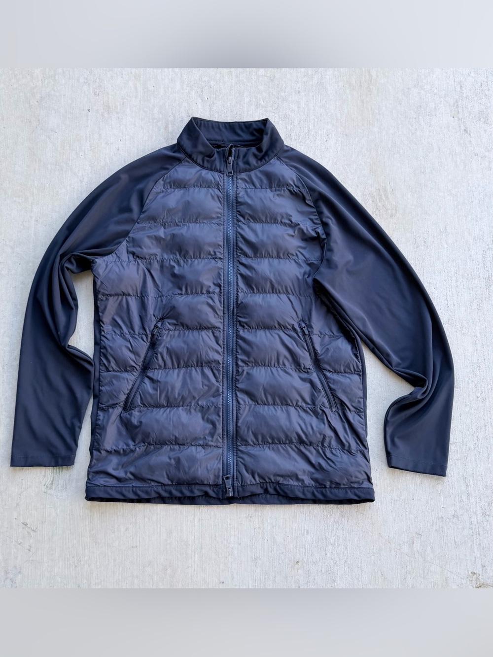 G/Fore Hybrid Quilted Golf Jacket Men Size Medium Stretch Active